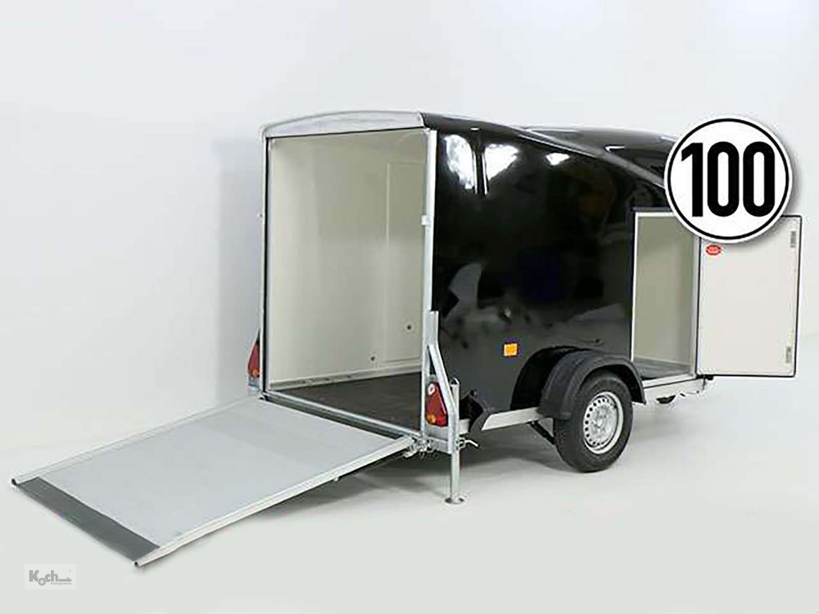 Anhänger des Typs Sonstige Kofferanhänger Cargo 1300 Vollpoly 150x290cm H:160cm|Tür|schwarz (Ko12411552So), Neumaschine in Winsen (Luhe) (Bild 1)